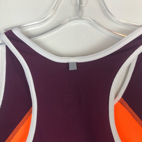 NIKE Dri Fit Neon Razorback Athletic Tank Top Size Small - Picture 7 of 11